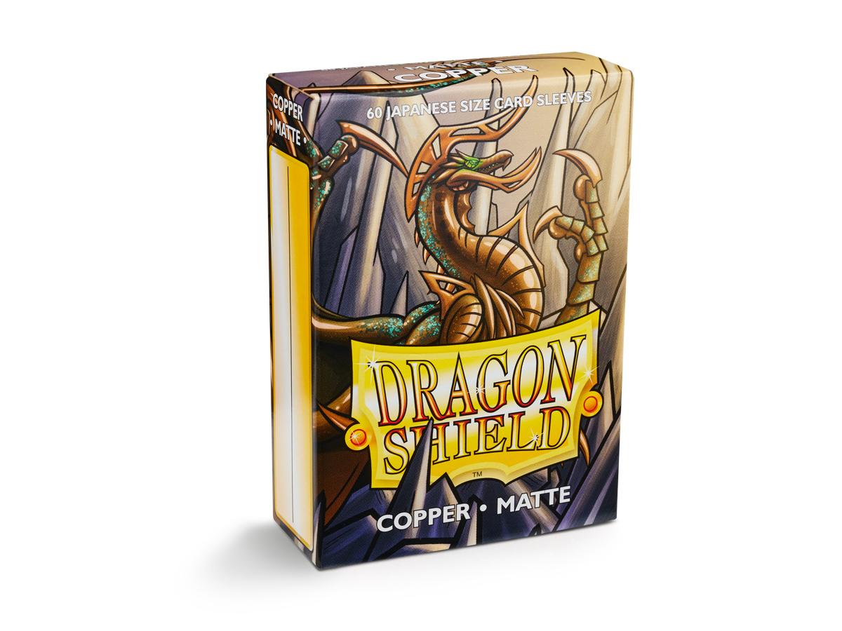 Dragon Shield Japanese-Sized Matte 60ct - Copper