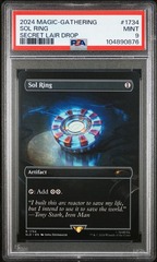 2024 Magic The Gathering Secret Lair Drop #1734 Sol Ring PSA 9