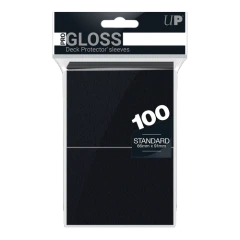 PRO-Gloss Standard Deck Protector Sleeves 100ct - Black