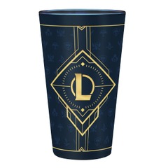 LEAGUE OF LEGENDS HEXTECK LOGO 16OZ GLASS