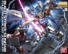 Bandai Hobby MG Build Strike Gundam Full Package Model Kit (1/100 Scale)