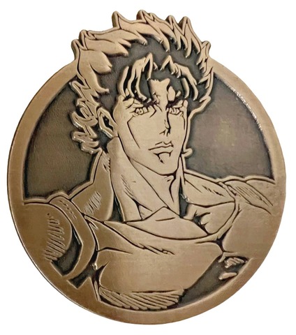 JOJOS BIZARRE ADVENTURE JONATHAN 10TH LTD ED EMBLEM