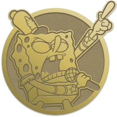 SPONGEBOB SQUAREPANTS SWEET VICTORY LTD ED EMBLEM