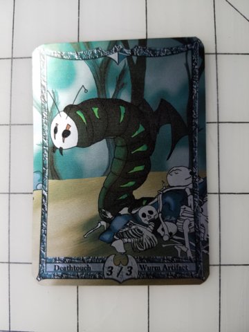 Deathtouch Wurm 3/3 (Foil)