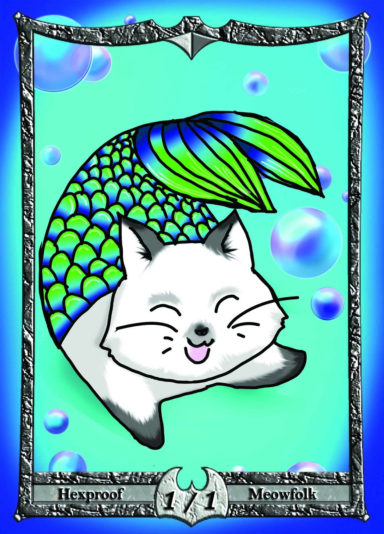 1/1 Merfolk Token (FOIL) 1/1 Merfolk Token (FOIL)