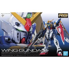 Mobile Suit Gundam Wing Gundam Real Grade 1:144 Scale Model Kit