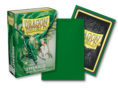 Dragon Shield Mini Sleeves - 60ct Pack Matte Emerald