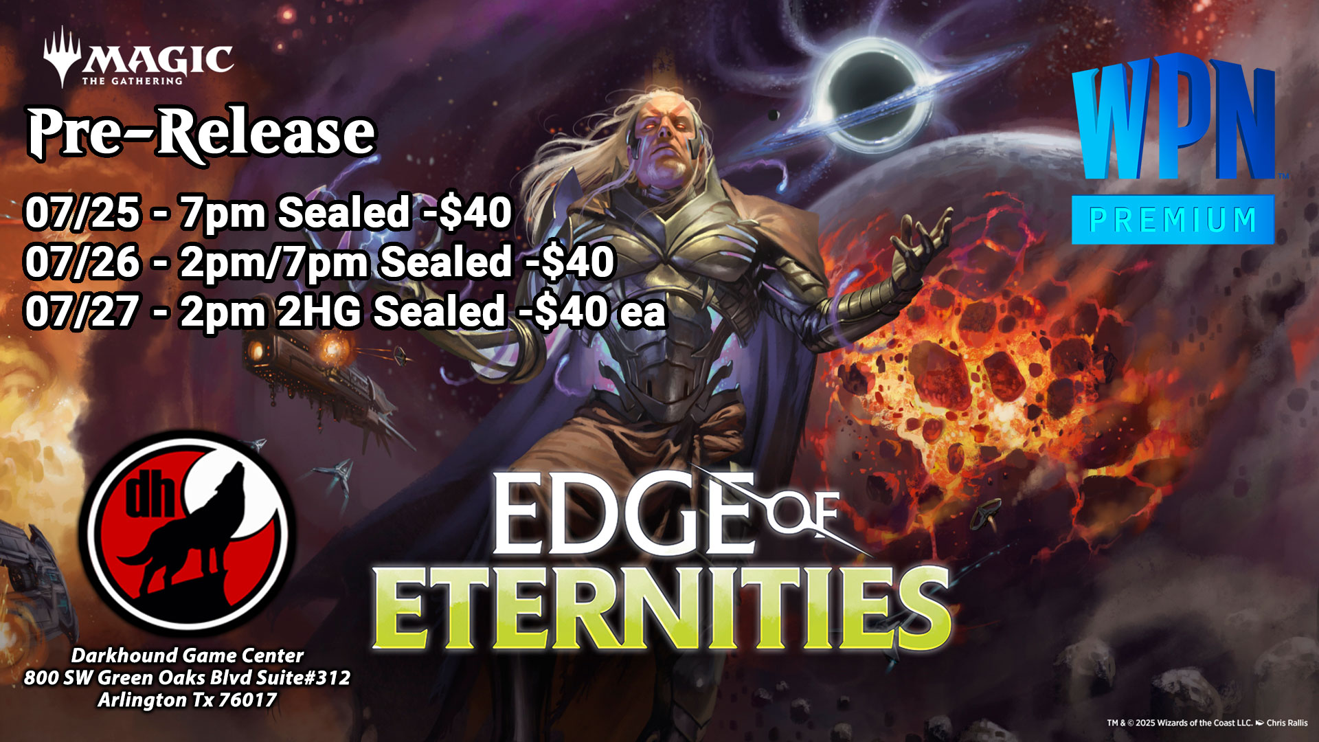 Edge of Eternities Pre-Release 07/26 - 2PM