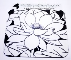 Lotus Mousepad Color Your Own