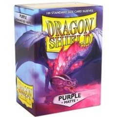 Dragon Shield Box of 100 in Matte Purple