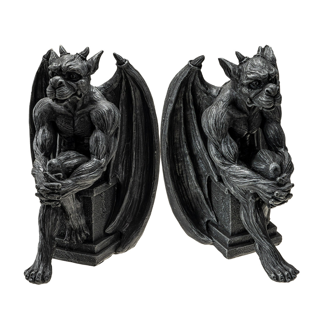 16301 Gargoyle Bookends