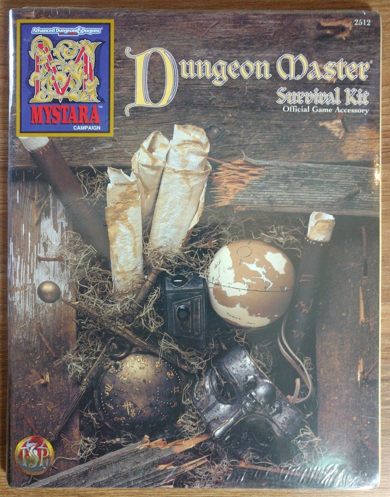 AD&D 2E Mystara Dungeon Master Survival Kit TSR  2512