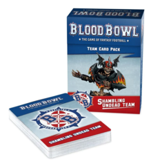 Blood Bowl Shambling Undead Team Card Pack