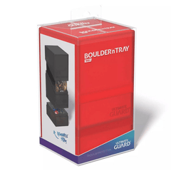 Deck Box: Boulder'n'Tray: 100+: Ruby