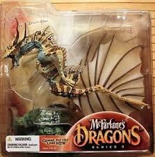 McFarlane's Dragons Water Clan 3 Dragon Clan 3 Quest for Lost King NIB