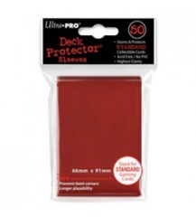 50ct Red Standard Deck Protectors