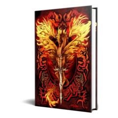 12007 - Flame Blade Embossed Journal