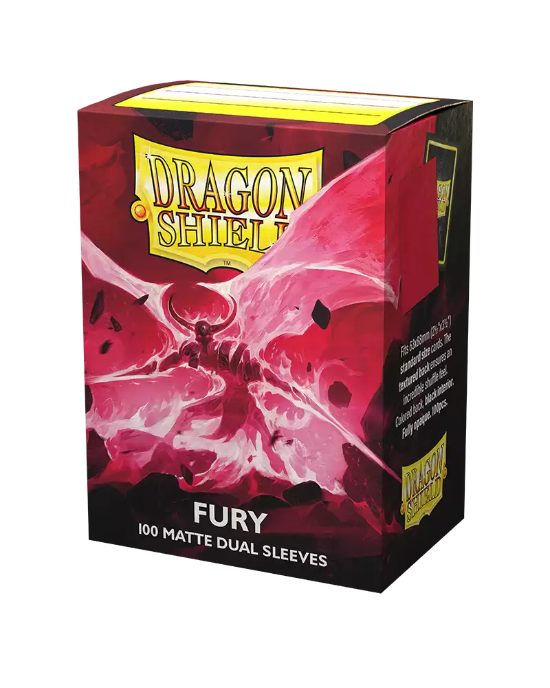 Dragon Shield - 100 Matte Dual - Fury