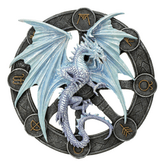 15235 Yule Dragon Plaque