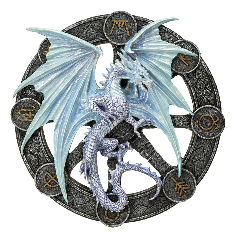 15235 Yule Dragon Plaque