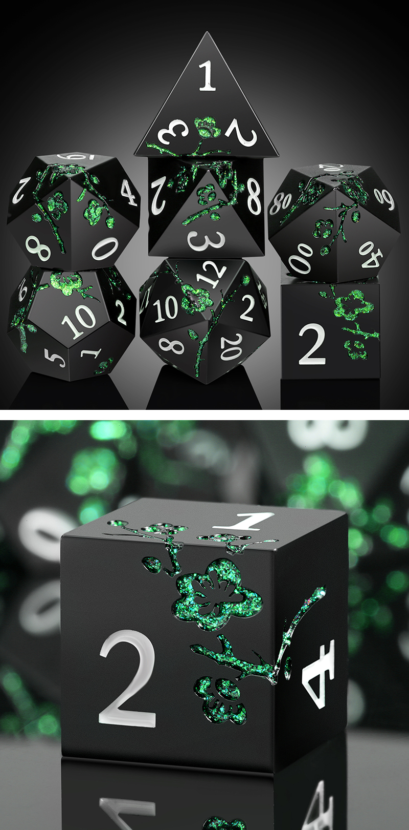 DAD708 - Sakura - Black & Green