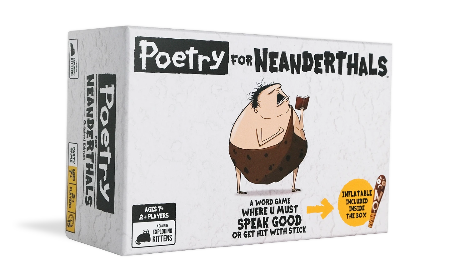 Poetry for Neanderthals