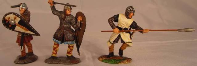 Conte Range/Viking NORMANS ATTACKING Set #VIK00 54mm