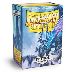 Dragon Shield Box of 100 in Petrol Matte