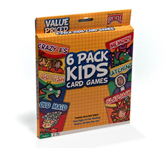 Bicycle 6 Pack Kids Card Games