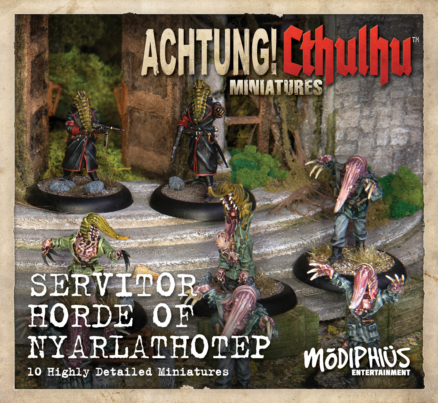 Achtung! Cthulhu - Servitor Horde Of Nyarlathotep Unit Pack