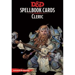 D&D 5E (GF9) - Spellbook Cards - Cleric