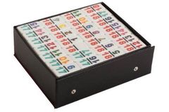 Dominoes - Numerical Deluxe Double 15 (136 even dots)