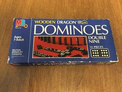 Dominoes Wooden Double 9 by MB