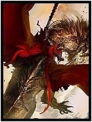 50 ct Crimson Rider Card Sleeves