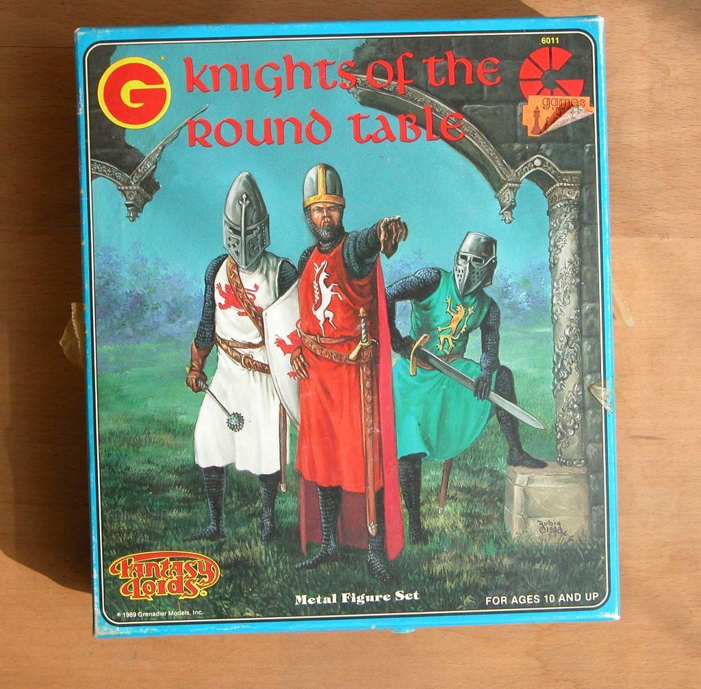 Grenadier Fantasy Lords Knights of the Round Table Metal Figures Set #6011 Sealed