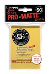 Ultra Pro - Matte Small Sleeves Yellow 60 Ct.