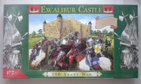 Excaliber Castle 100 Years War Model Kit 1/72 Scale 25mm