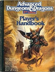 AD&D 2E Player's Handbook HC TSR 2101
