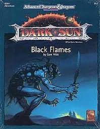 AD&D 2E Dark Sun Black Flames Box 2417