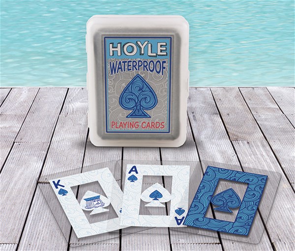 Hoyle Waterproof Clear Playing Cards