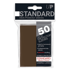 Ultra Pro Gloss Standard Sleeves - Brown (50 ct.)