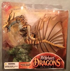 McFarlanes Dragons Fire Clan 3 Dragon Clan 3 Quest for Lost King NIB