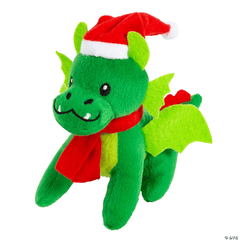 Plush Christmas Dragon