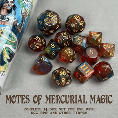 DCC RPG - Motes Of Mercurial Dice Set