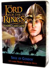 Lord of the Rings TCG Siege of Gondor (2 Starter Decks: Merry & Pippin)