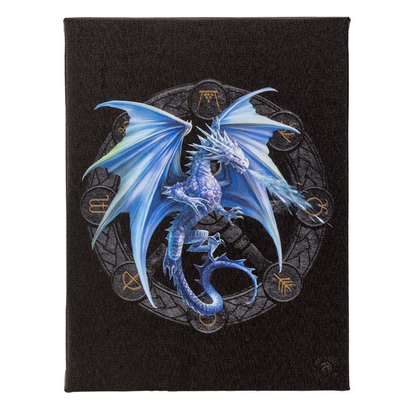 15212 Yule Dragon Canvas Print