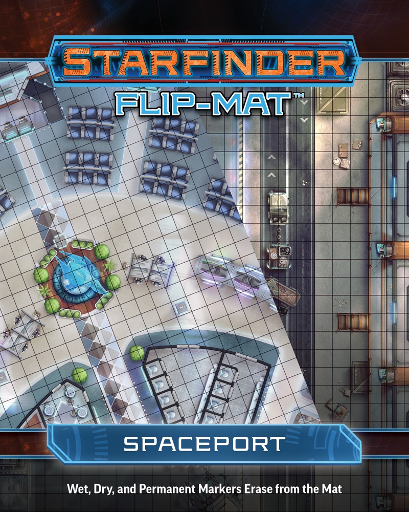 Starfinder Flip-Mat - Spaceport 7313