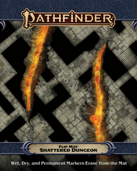 Pathfinder Flip-Mat - Shattered Dungeon 30120