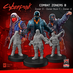 Cyberpunk Red Miniatures - Combat Zoners B