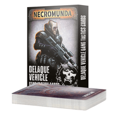 Necromunda - Delaque Vehicle Gang Tactics Cards